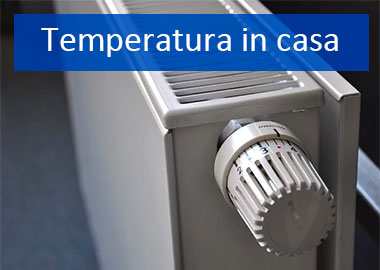 temperatura in casa ideale inverno